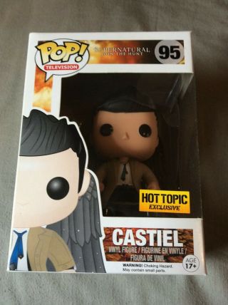 Funko Pop Television 95 Supernatural Castiel With Wings Exclusive