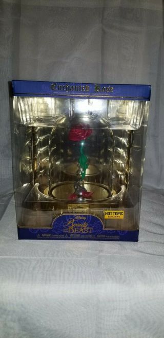 Funko Pop Disney’s Beauty & The Beast Enchanted Rose Hot Topic Exclusive