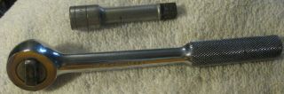 Vintage S - K Tool 45170 3/8 " Ratchet Socket Wrench Usa Sk Fine Tooth,  3 " Extension