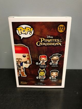 Pirates Of The Caribbean 172 Captain Jack Sparrow Funko Pop VAULTED Protector 2