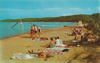 Nw Frankfort Pilgrim Mi 1950s Beach Babes Family Fun Csa On Crystal Lake Beach