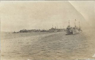 Uss Melville Ad - 2,  Real Photo Picture Post Card In Ireland 1917,  Wwi