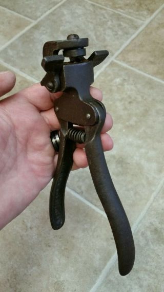 Vintage H.  Disston Hand Saw Set Tool.  Patent Oct 1899.  Handsaws,  Cross Cut Saws.
