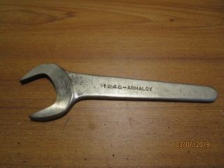 Armstrong Armaloy Usa 1 - 7/16 Open End Wrench Model 1246