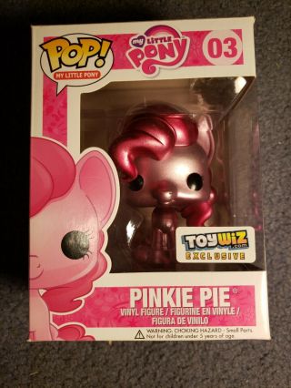 Metallic Pinkie Pie Toywiz Exclusive My Little Pony Funko Pop 03