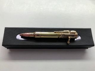 Bullet Pen Mini Bolt Action Brass Or Nickel Rifle Casing Handcrafted Unique