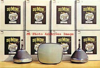 Advertising Postcard,  Dumont Laboratories,  Picture Tube Promo,  Upper Montclair Nj