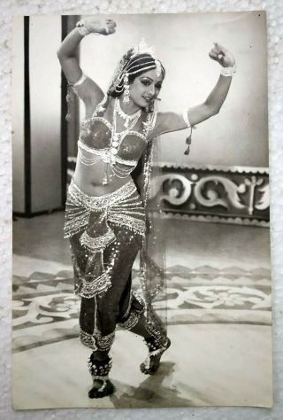 Bollywood Actress - Sridevi Sreedevi - Rare Photo Photograph 10 X 16 Cm