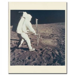 Apollo 11 Vintage Nasa " A Kodak Paper " 8x10 Glossy Photo - 5g189