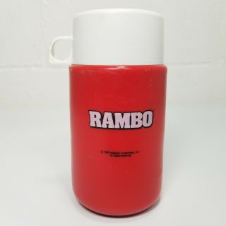 Vintage 1985 Rambo Thermos Only - Rare
