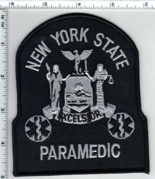 York State Paramedic Subdued Shoulder Patch 1990 