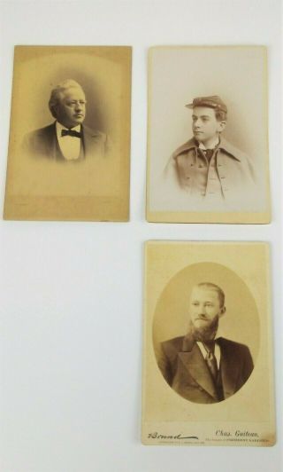 Vintage Cabinet Photos From The 1890 