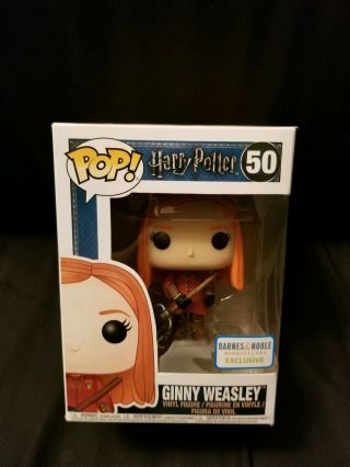 Funko Pop Vinyl Ginny Weasley Barnes And Noble Exclusive Harry Potter Quidditch