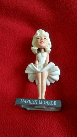Marilyn Monroe “the Seven Year Itch” Lifted Dress Playboy Bobblehead 1/1 Rare