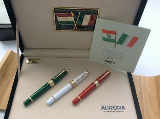 Aurora Bicentenary Birth Italia Set Of 3 Pens Limited Edition Fabulous Pens