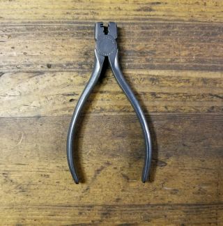 Vintage Klein Tools Bell Systems Wire Strippers Linemans Pliers Electrician ☆usa