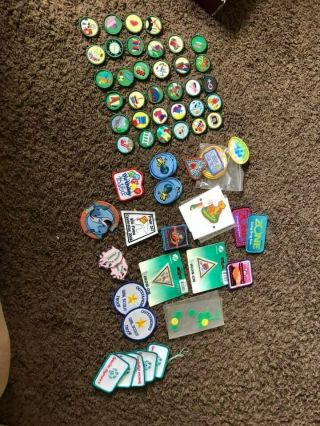 Vintage Girl Scout Merit Badges,  Patches And Try Its From Years Past