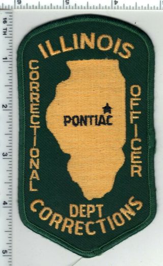 Illinois Department Of Corrections Correctional Officer - Pontiac