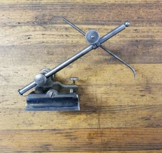 Vintage Starrett Machinist Tools Surface Gauge Gage • Milling Lathe Tools ☆usa