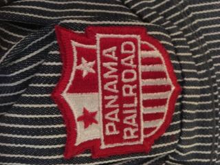Panama Canal Zone Panama Railroad hat - c.  1979 2