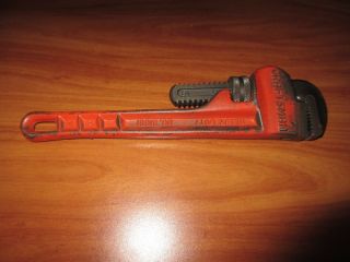 10 " Craftsman Pipe Wrench 51651 Heavy Duty Plumber 