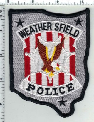 Weathersfield Police (ohio) 1st Issue Shoulder Patch