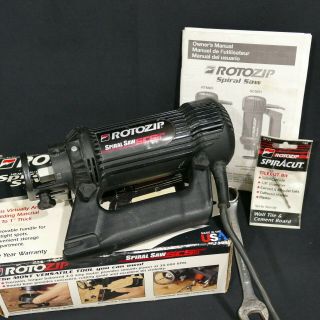 Rotozip Spiral Cut Saw Model Scs01 Made In The Usa