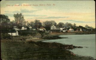 Kittery Me Shore & Parkfield House C1910 Postcard