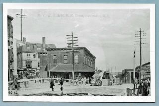 Vintage Postcard Railroad Station Pawtucket Rhode Island