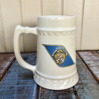 State Of Alaska Department Public Safety Very Large Coffee Mug Beer Stein Cerami