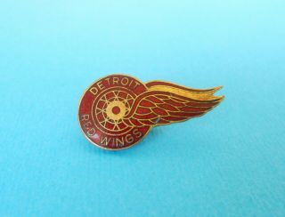 Detroit Red Wings - Usa Ice Hockey Club Vintage Enamel Pin Nhl League