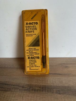 Vintage X - Acto Swivel Knife