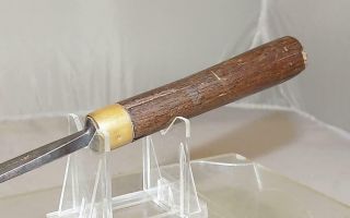Antique Herring Bros.  Wood Carving Tool Chisel 4 Sweep 1/2 