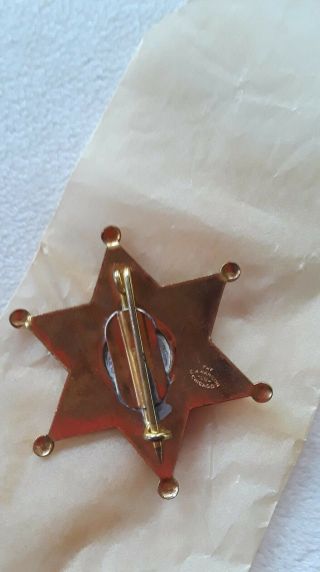 Vintage Sheriff Deputy Junior Patrol Badge Richard J.  Elroy,  Cook County,  IL 5