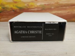 Montblanc Agatha Christie Writers Limited Edition Ballpoint Pen,  Nos