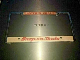 Vintage Snap On Tools " Master 