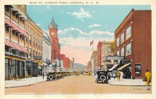 Oneonta York Main Street West Victrolas Radio Store Theatre: The Boob 1926