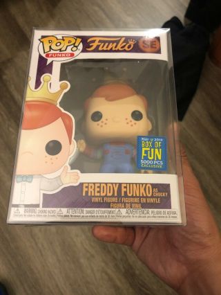 Funko Pop Box Of Fun Freddy Funko As Chucky Le 5000