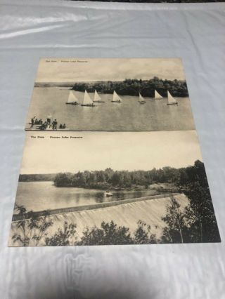 Reservedg65barracuda_273vintage Postcards - The Dam - Pocono Lake Preserve