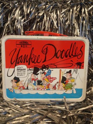 Vintage Lunchbox Yankee Doodle 1970 