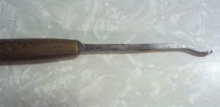 Vintage S.  J.  Addis London Front Bent Spoon Type 3/16 " Gouge Chisel