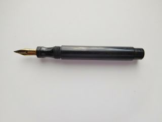 Very Early Parker Eye Dropper Fountain Pen 20 For Restoration Or Parts Nr