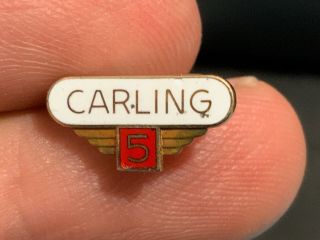 Carling 5 Year 10k Gold Service Award Pin.