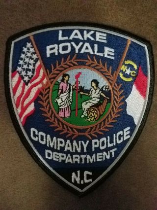 Lake Royale Nc Police / Sheriff Patch North Carolina