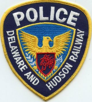 Delaware And Hudson Railway Railroad Train Jersey Nj Police Patch