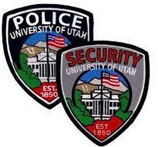 University Of Utah Police Patch Campus Police