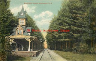 Nh,  Maplewood,  Hampshire,  Railroad Station Depot,  Gw Morris No 119439