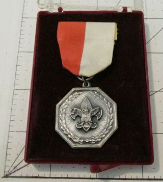 Vintage Bsa Boy Scout Silver Medal Award 5109