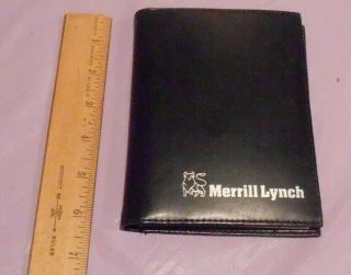Merrill Lynch Note Pad with Calcluator Traditional Bull logo with ML name 2