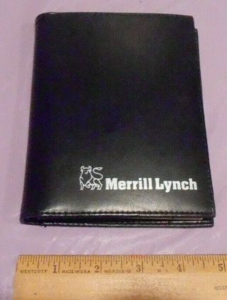 Merrill Lynch Note Pad with Calcluator Traditional Bull logo with ML name 3